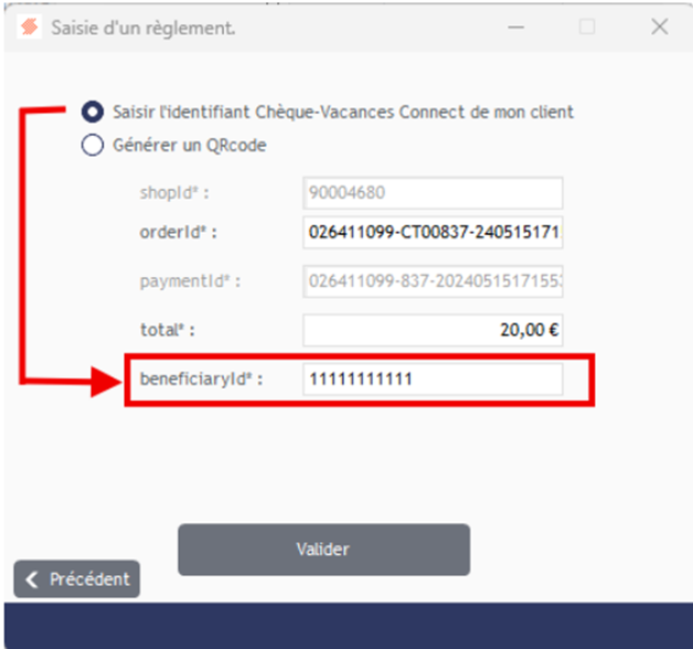 ANCV connect